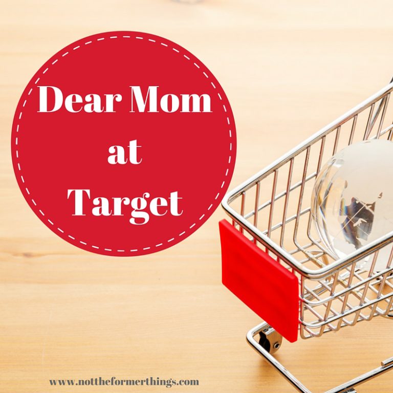 Dear Mom At Target Different By Design Learning