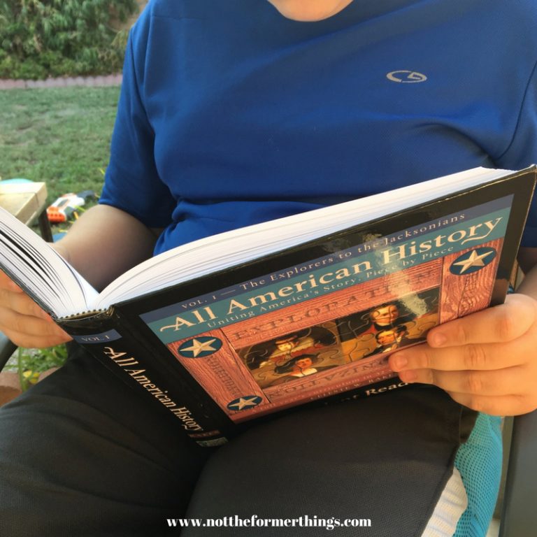 My boys need an out of the box approach to history. All American History from Bright Ideas Press has been a great option!
