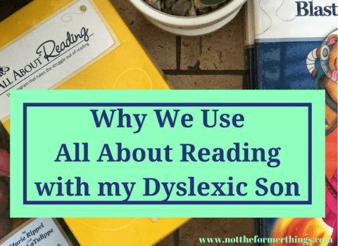 Why We Use All About Reading With My Dyslexic Son