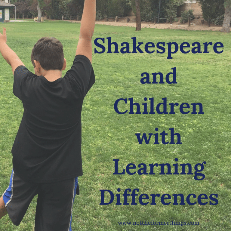 Teaching Shakespeare to children with learning differences has significant benefits.