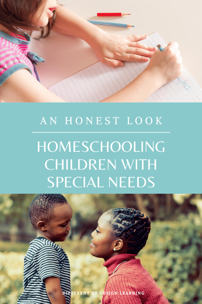 Homeschooling children with special needs