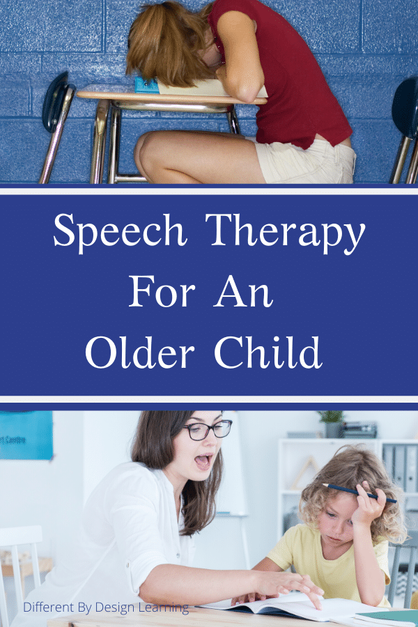 Speech Therapy For An Older Child