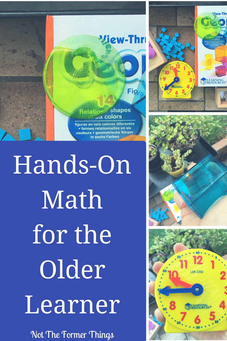 Hands-On Math for the older learner #homeschool #homeschoolmom #shillermath