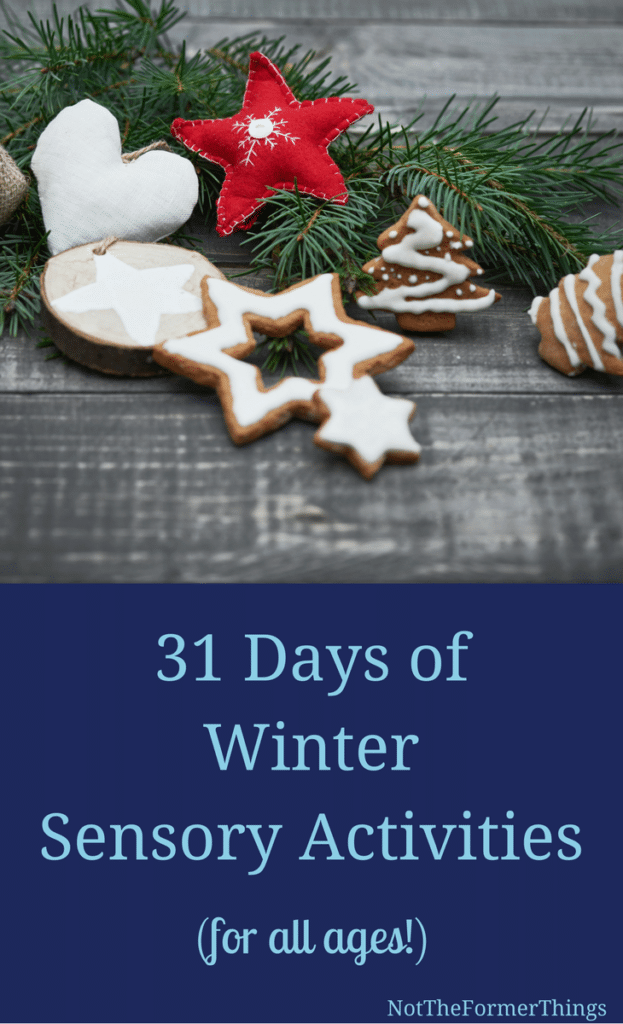 31 Days of Winter Sensory Activities (for all ages!) #sensoryactivities #winteractivities #sensorykids #sensoryprocesingdisorder #handsonlearning