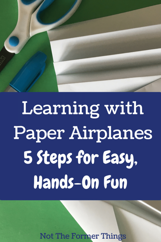 Learning with Paper Airplanes 5 Steps for Easy Hands-On Learning #kidsactivities #homeschool #homeschooling #homschoolmom