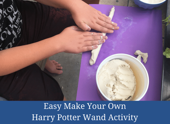 Easy Make Your Own Harry Potter Wand Activity