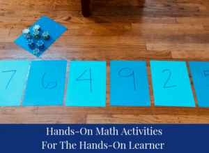 Hands-On Math Activities For The Hands-On Learner Not The Former Things, Shawna Wingert
