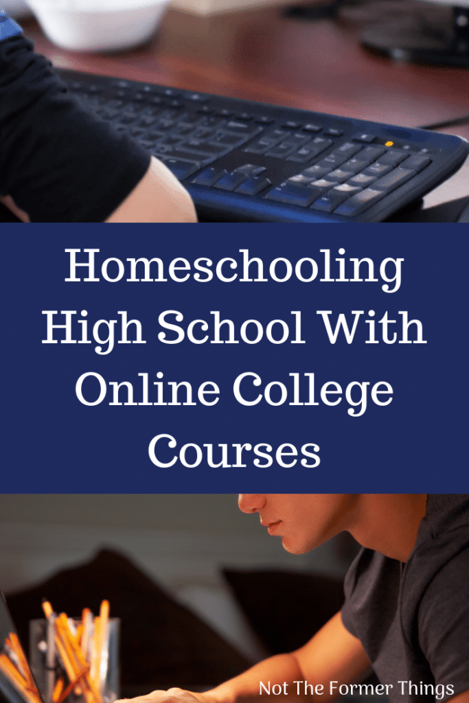 Homeschooling High School With Online College Courses