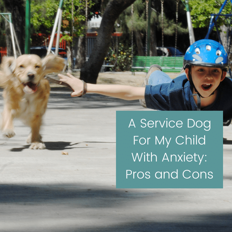 A Service Dog For Child With Anxiety: Pros and Cons