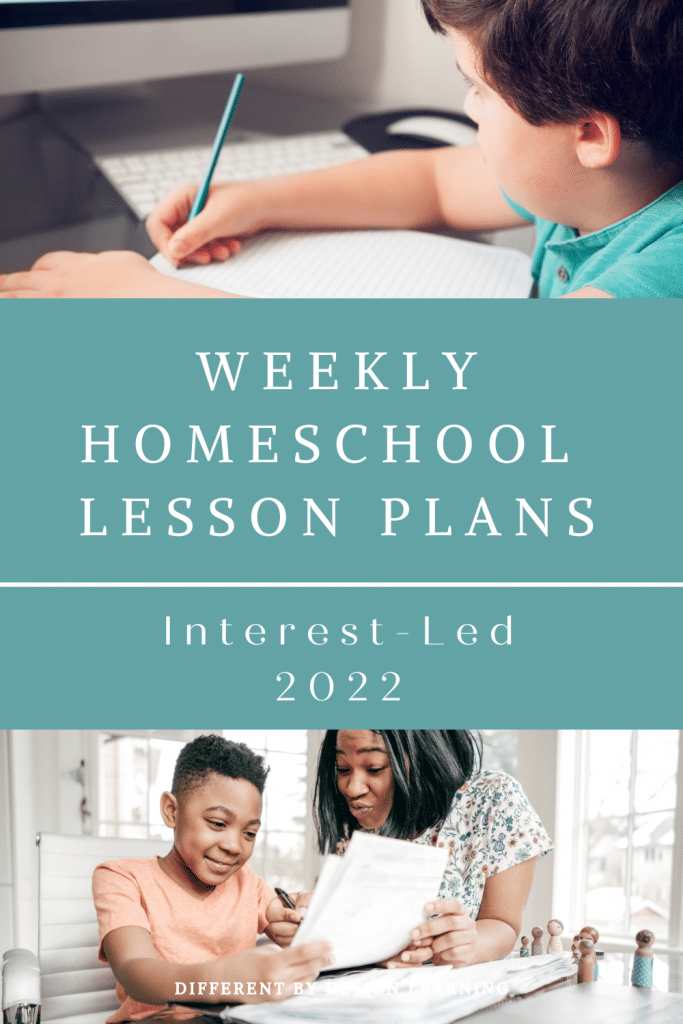 homeschool lesson planning