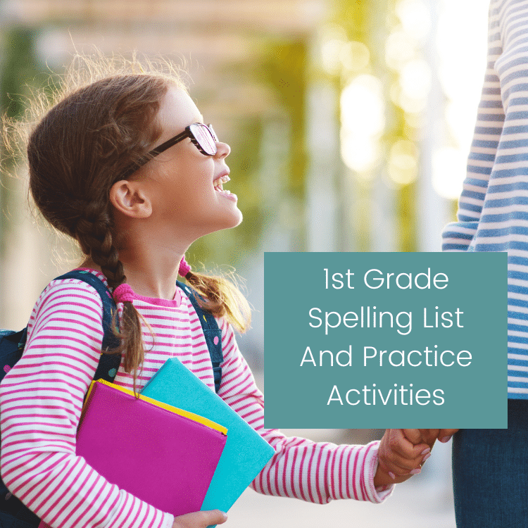 1st Grade Spelling List And Practice Activities (Top 100)