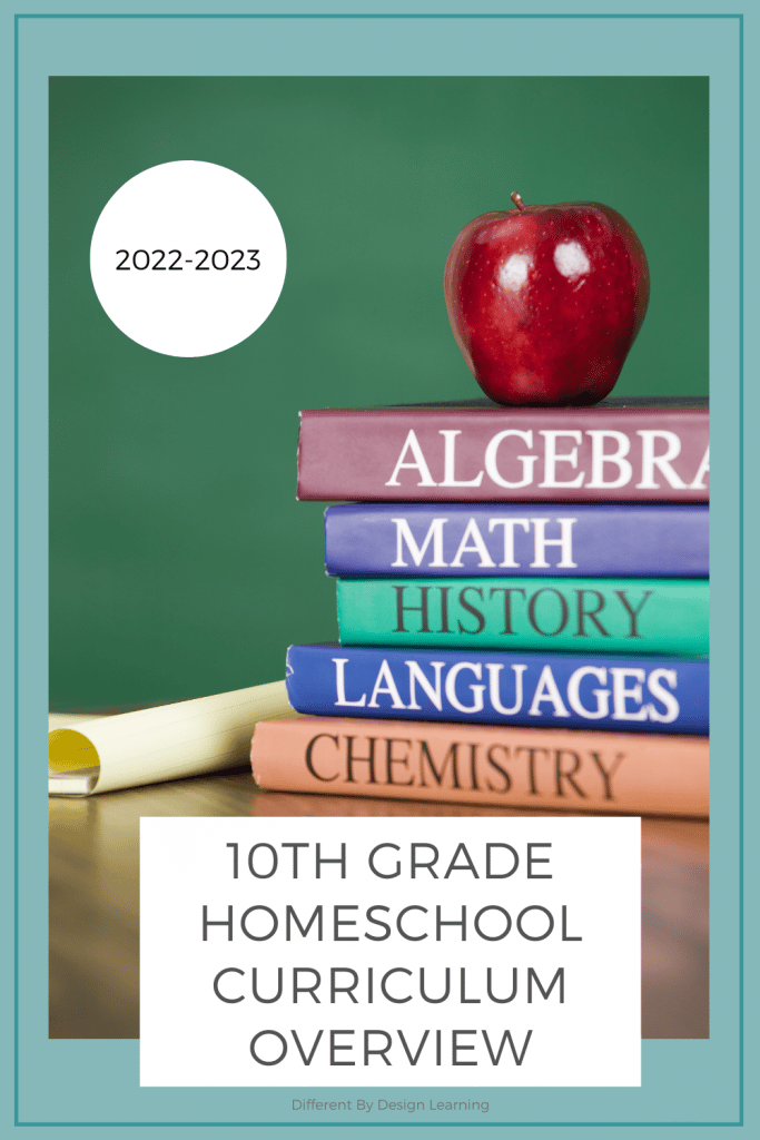 10th Grade Homeschool Curriculum Overview
