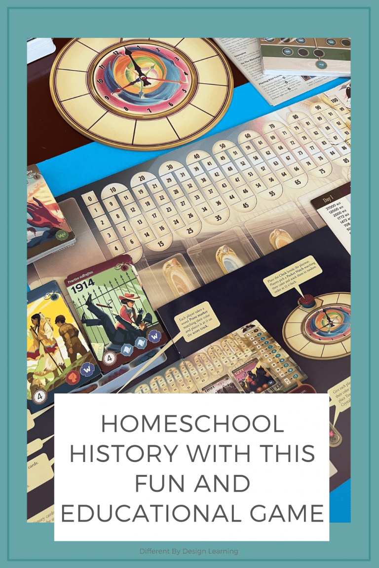 Homeschool History With This Fun And Educational Game Different By