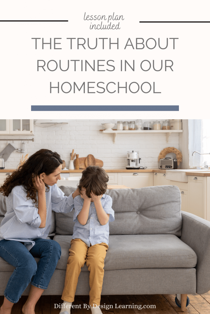 consistent homeschool routine