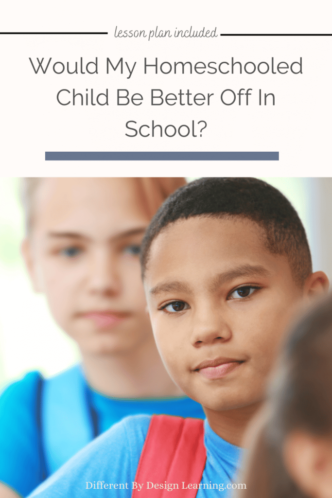 Would My Homeschooled Child Be Better Off In School?