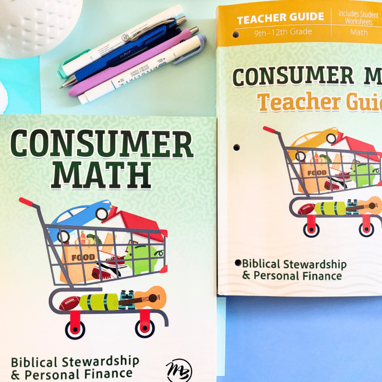 Master Books Consumer Math Books